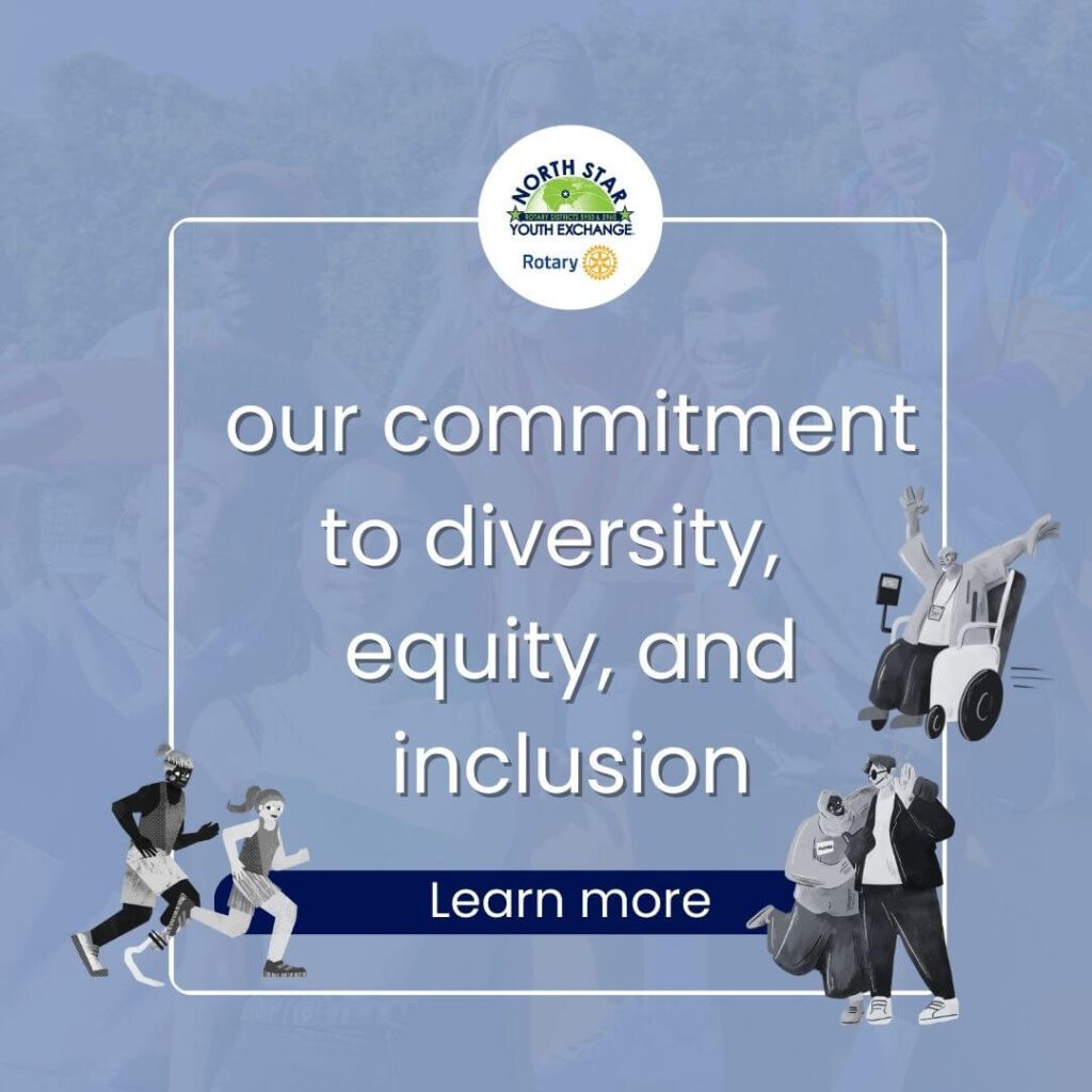 North Star Rotary Diversity Statement - Our commitment to diversity, equity, and inclusion.